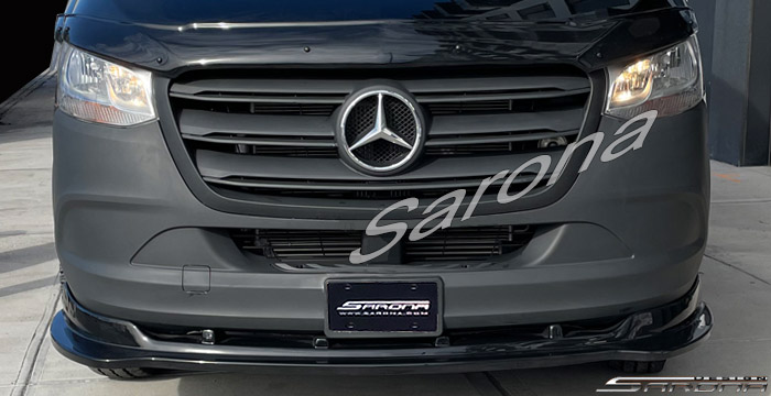 Custom Mercedes Sprinter  All Styles Front Lip/Splitter (2019 - 2023) - $370.00 (Part #MB-073-FA)